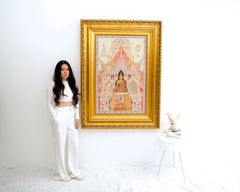 The White Buddha - Komain | 70 x 105 cm