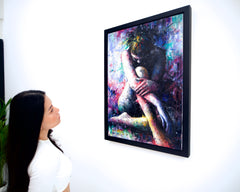 The Purple Girl - Kesorn | 50 x 70 cm