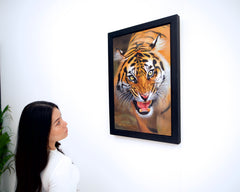 The Protective Tiger - Khanitha | 40 x 60 cm