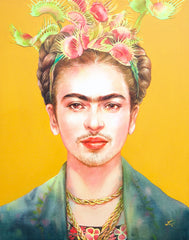 Frida Kahlo x Venus Flytrap - Phoolun | 40 x 50 cm