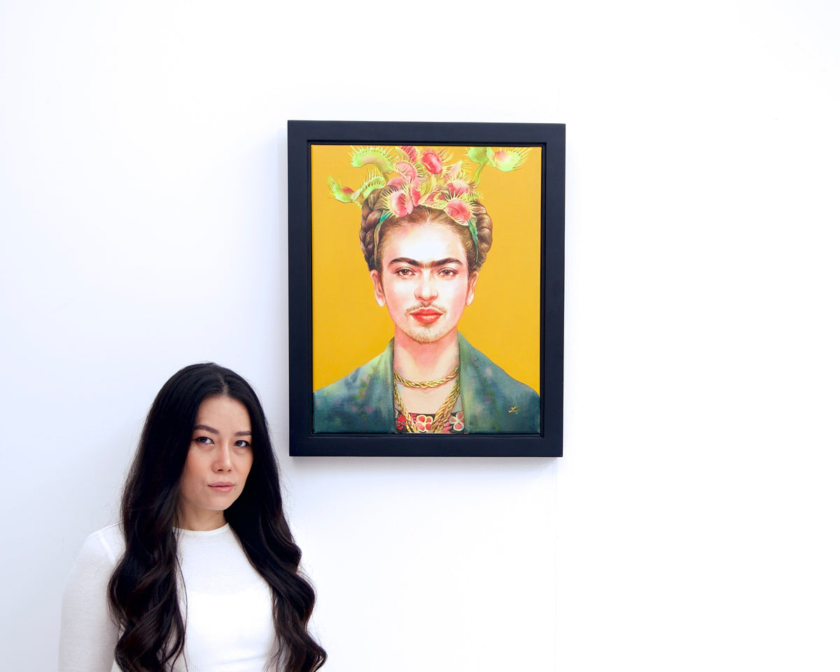 Frida Kahlo x Venus Flytrap - Phoolun | 40 x 50 cm