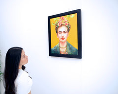 Frida Kahlo x Venus Flytrap - Phoolun | 40 x 50 cm