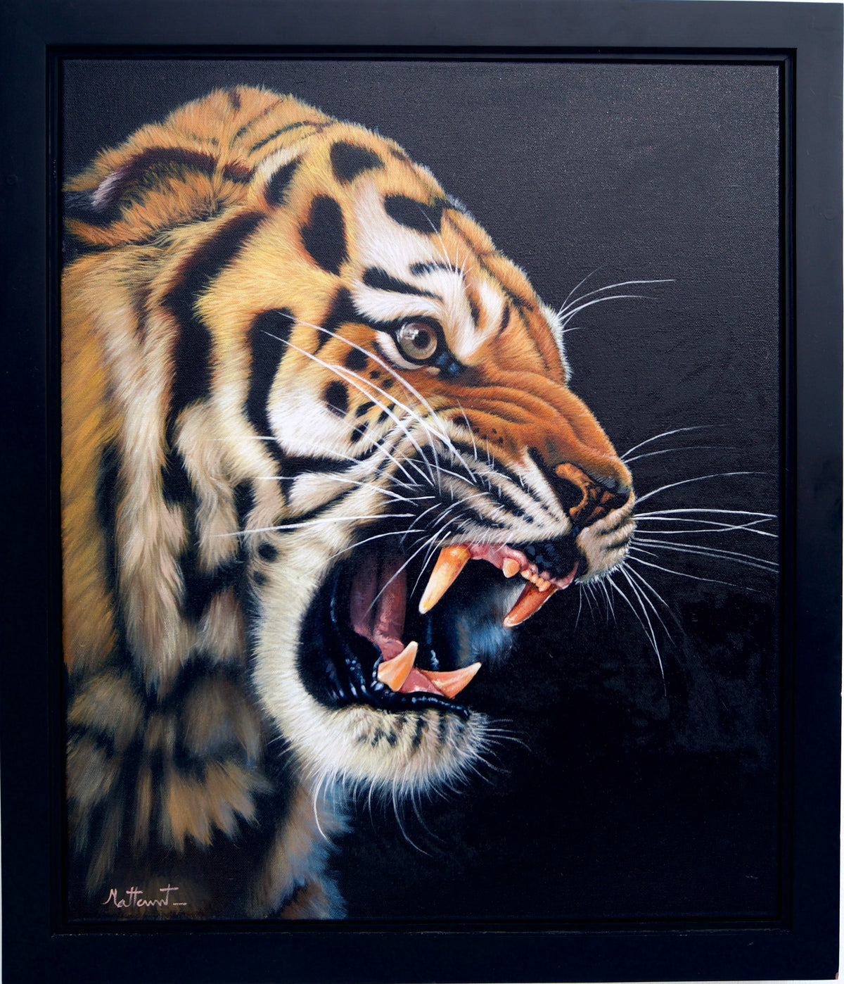 Power of Tiger - Ketwalin | 50 x 70 cm