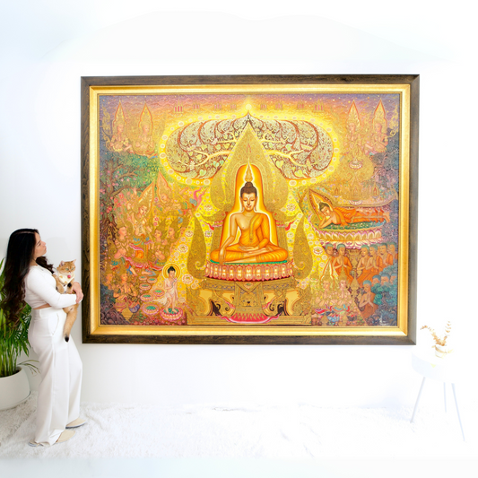 The Life of Buddha – Siwakorn | 240 x 180 cm