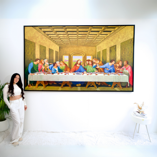 The Last Supper – A Reimagined Leonardo Da Vinci Masterpiece by Master Apollon | – 270 X 160 CM