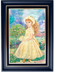 Fairy of Daisy Flowers - Yumi  | 50 x 65 cm